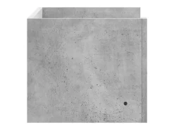 Prateleira parede 70,5x35x30,5cm deriv. madeira cinza cimento PT222720^ Prateleira