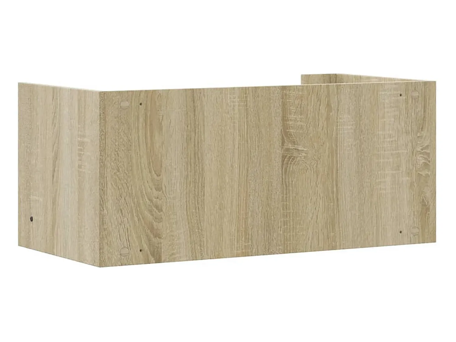 vidaxl Prateleira parede 70,5x35x30,5cm deriv. madeira carvalho sonoma^ Prateleira