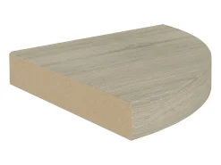Prateleiras canto suspensas 2 pcs 25x25x3,8cm MDF cor carvalho PT438699^ Prateleira