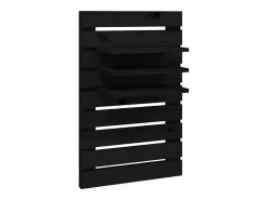 Prateleiras de montagem na parede 2 pcs pinho maciço PT875012^ Prateleira