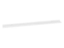 Prateleira| Prateleiras de parede 4 pcs 115x9x3 cm brilhante PT137232 Branco