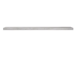 Prateleiras de parede 4 pcs 120x23,5x3,8cm MDF -cimento PT920293^ Prateleira