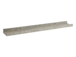 Prateleira* Prateleiras de parede 2 pcs 60x9x3 cm cimento PT462405 Cinzento