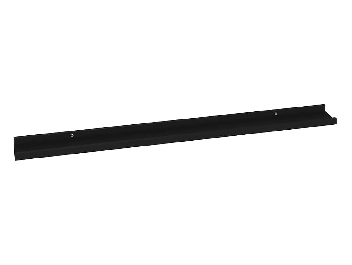 Prateleira* Prateleiras de parede 2 pcs 100x9x3 cm PT668118 Preto