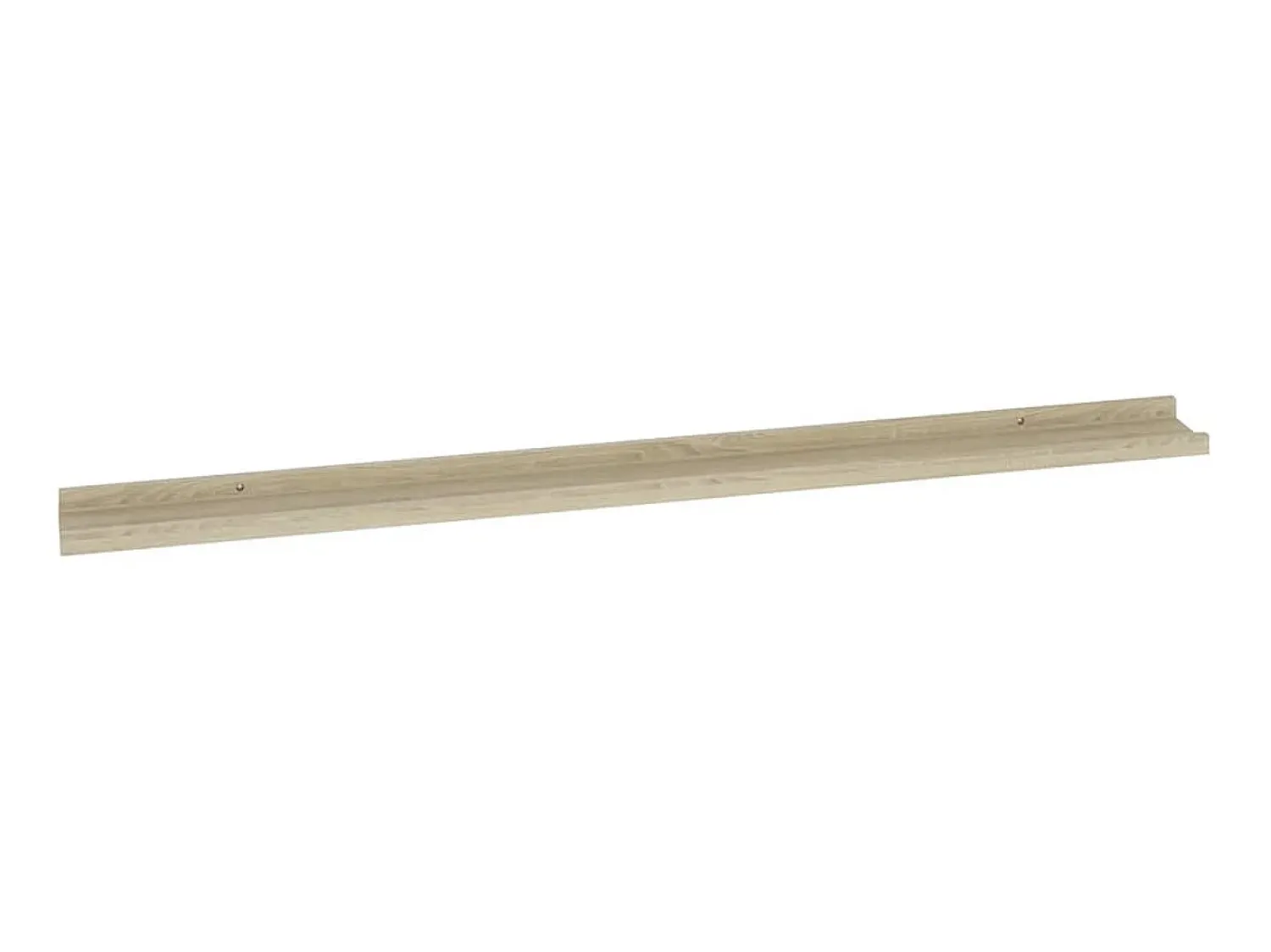 Prateleiras de parede 2 pcs 115x9x3 cm carvalho sonoma PT232402^ Prateleira