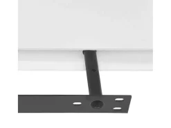 vidaxl Prateleiras de parede 4 pcs 120 cm^ Prateleira