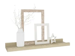 Prateleira* Prateleiras de parede 4 pcs 40x9x3 cm carvalho sonoma PT600973 Castanho