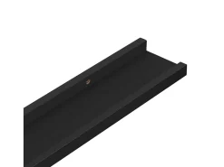 Sale vidaxl Prateleiras de parede 4 pcs 60x9x3 cm Preto