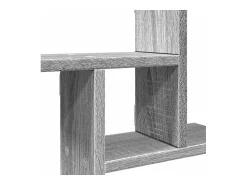 Prateleira|vidaxl Prateleiras de parede 2 pcs derivados madeira sonoma Cinzento