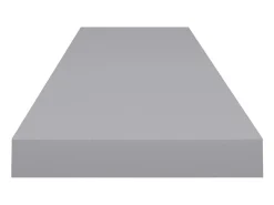 Prateleira| Prateleiras de parede suspensas 2 pcs 120x23,5x3,8cm MDF cinza PT173751 Cinzento