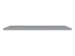 Prateleira| Prateleiras de parede suspensas 2 pcs 120x23,5x3,8cm MDF cinza PT173751 Cinzento