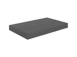 Prateleira* Prateleiras de parede suspensas 2 pcs 40x23x3,8cm MDF cinza PT909946 Cinzento