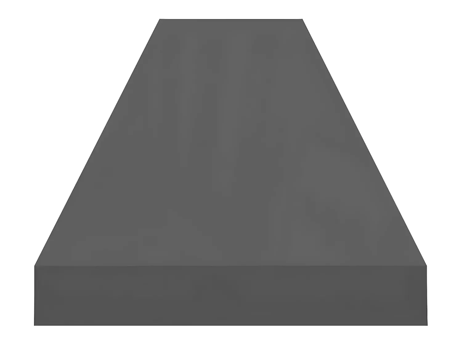 Hot Prateleiras de parede suspensas 2 pcs 120x23,5x3,8cm MDF cinza PT925583 Cinzento