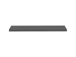 Hot Prateleiras de parede suspensas 2 pcs 120x23,5x3,8cm MDF cinza PT925583 Cinzento