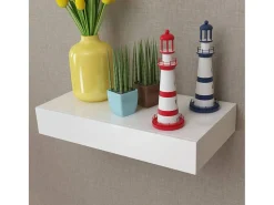 Prateleiras de parede suspensas com gavetas 2 pcs 48 cm PT418576^ Prateleira
