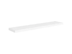 Prateleira* Prateleiras de parede suspensas 2 pcs 120x23,5x3,8cm MDF PT735276 Branco