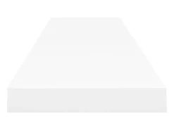 Prateleira* Prateleiras de parede suspensas 2 pcs 120x23,5x3,8cm MDF PT735276 Branco
