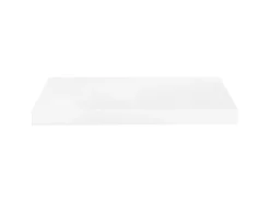 Prateleira| Prateleiras de parede suspensas 2 pcs 50x23x3,8cm MDF PT397883 Branco