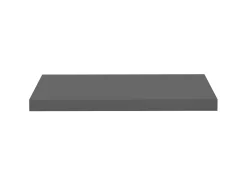 Prateleira| Prateleiras de parede suspensas 4 pcs 60x23,5x3,8cm MDF cinza PT150645 Cinzento