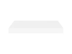 Prateleira* Prateleiras de parede suspensas 4 pcs 40x23x3,8cm MDF PT633906 Branco