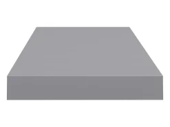 Prateleira| Prateleiras de parede suspensas 2 pcs 60x23,5x3,8cm MDF cinza PT557712 Cinzento