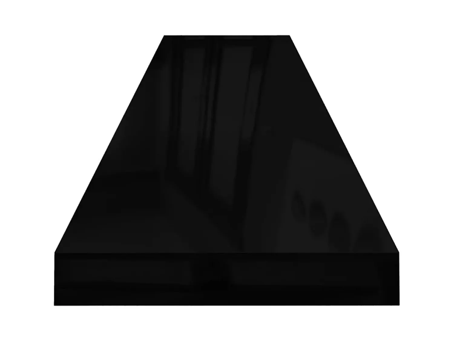 Best Prateleiras de parede suspensas 2 pcs 120x23,5x3,8cm MDF PT406778 Preto
