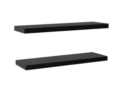 Prateleiras de parede suspensas 2 pcs 120x20x3,8 cm PT520669^ Prateleira