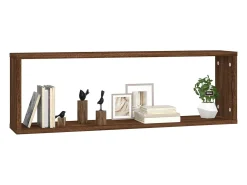 Prateleiras em cubo 4pcs derivados de madeira carvalho PT902775^ Prateleira