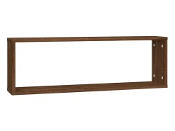 Prateleiras em cubo 4pcs derivados de madeira carvalho PT902775^ Prateleira