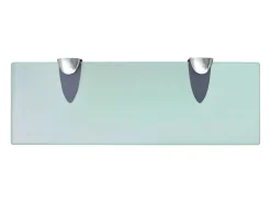 Prateleira|vidaxl Prateleiras flutuantes 2 pcs vidro 30x10 cm 8 mm Transparente