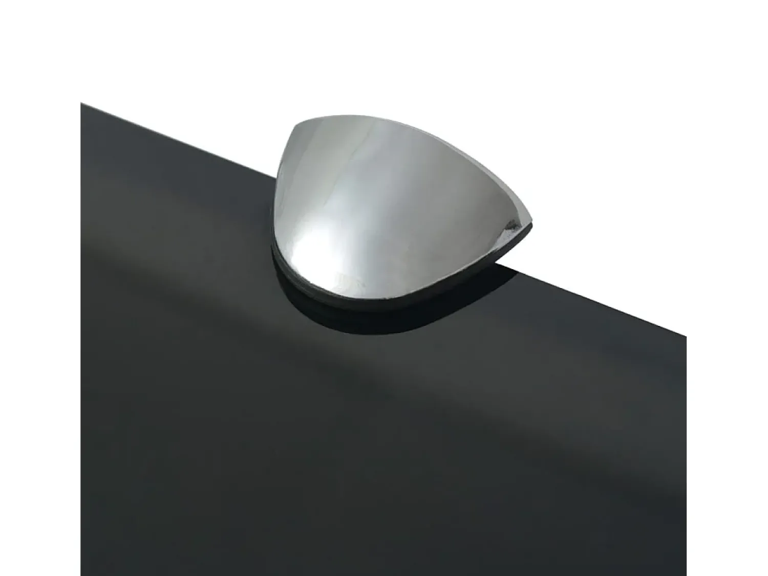 Prateleira| Prateleiras flutuantes 2 pcs vidro 90x20 cm 8 mm PT853976 Preto