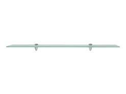 Prateleira| Prateleiras flutuantes 2 pcs vidro 90x20 cm 8 mm PT956092 Transparente