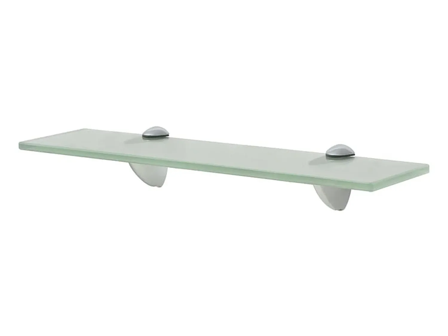 Hot Prateleiras flutuantes 2 pcs vidro 40x20 cm 8 mm PT845235 Transparente