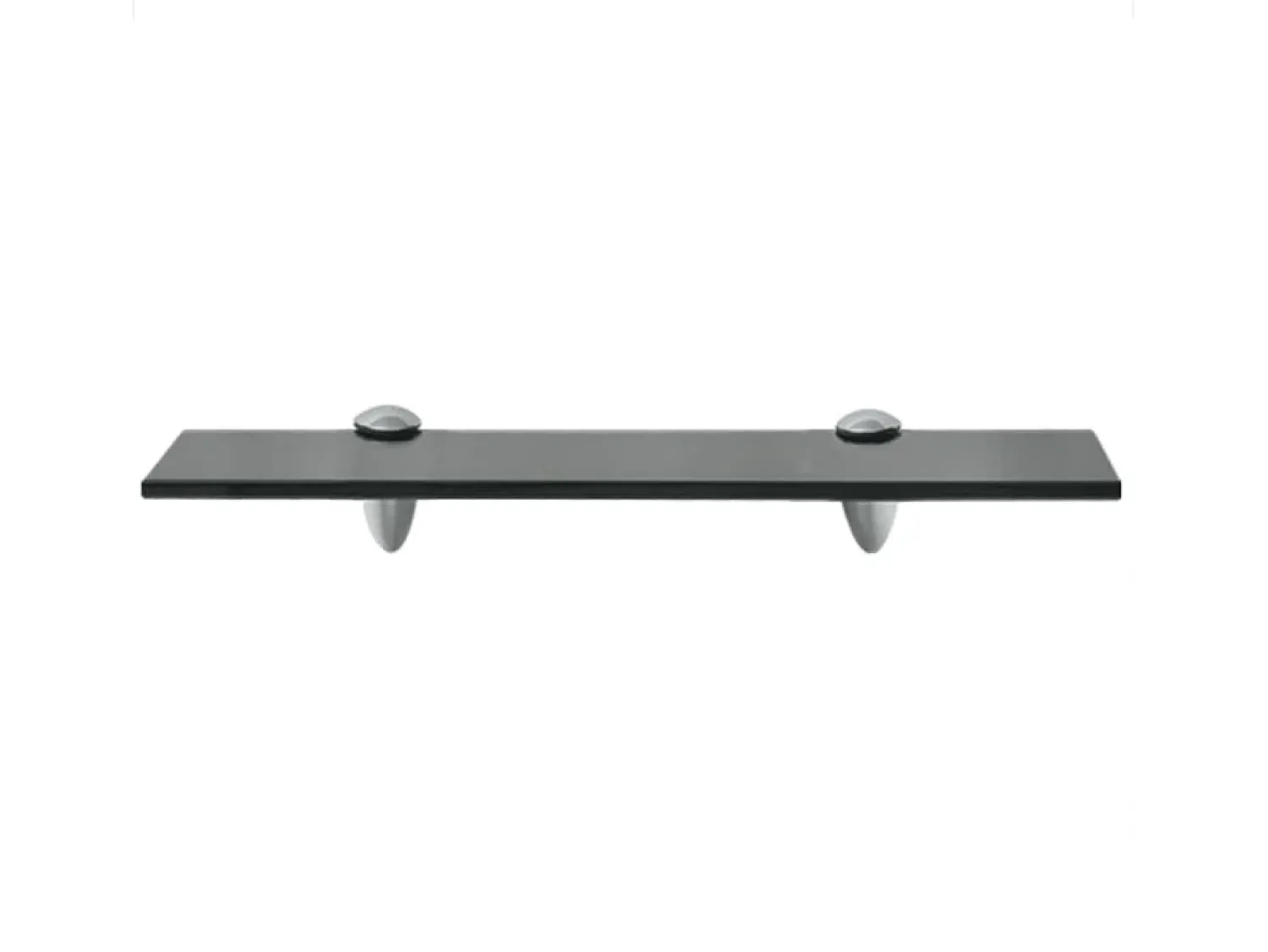 Prateleiras flutuantes 2 pcs vidro 40x20 cm 8 mm PT499574^ Prateleira
