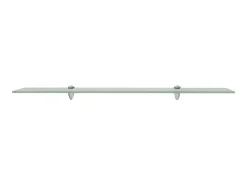 Hot Prateleiras flutuantes 2 pcs vidro 90x20 cm 8 mm PT451868 Transparente