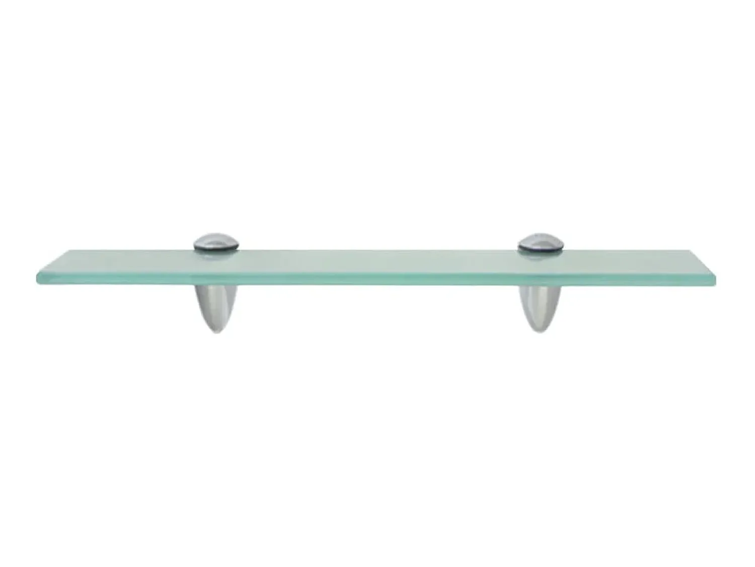 Prateleira| Prateleiras flutuantes 2 pcs vidro 40x20 cm 8 mm PT190678 Transparente