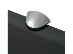 Prateleira| Prateleiras flutuantes 2 pcs vidro 70x20 cm 8 mm PT289172 Preto