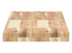 Prateleira| Prateleiras flutuantes 2pcs 80x30x4cm acácia maciça não tratada PT635621 Castanho