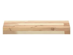 Prateleira* Prateleiras flutuantes 2pcs 60x20x4cm acácia maciça não tratada PT451746 Castanho