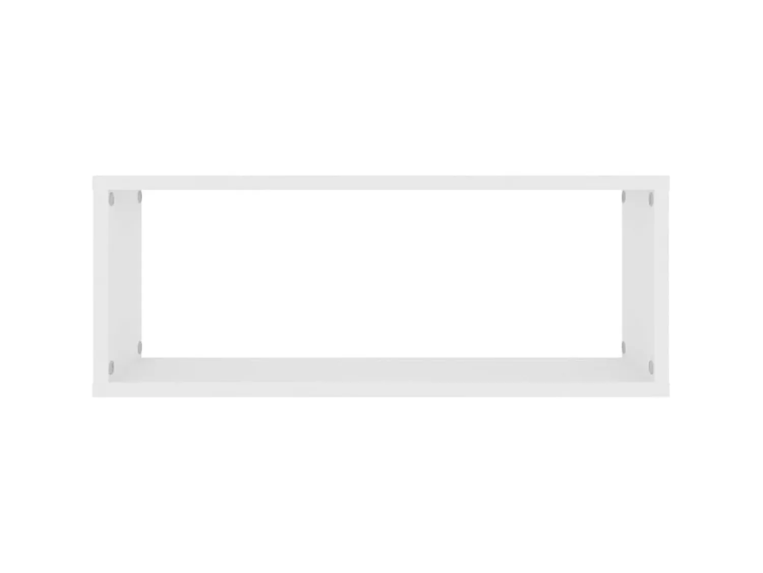 Prateleiras parede forma de cubo 6 pcs derivados madeira PT932800^ Prateleira