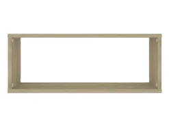 Prateleira* Prateleiras parede forma de cubo 2 pcs carvalho sonoma PT607243 Castanho