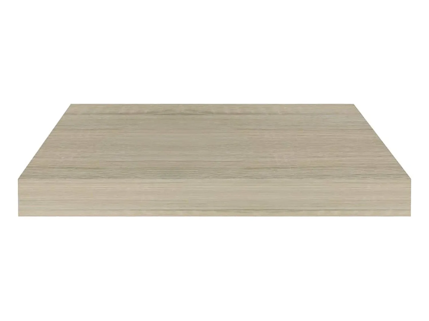 Prateleira| Prateleiras parede suspensas 4 pcs 40x23x3,8cm MDF cor carvalho PT180059 Castanho