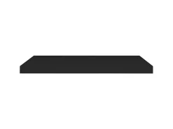 Prateleiras parede suspensas 4 pcs 80x23,5x3,8cm MDF PT435039^ Prateleira