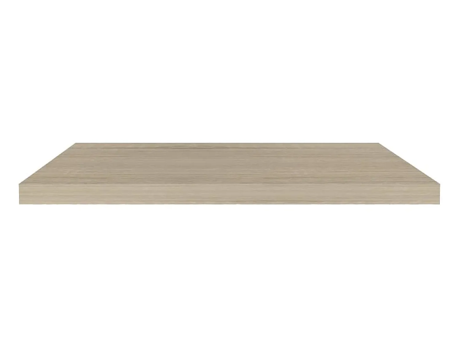 Prateleira| Prateleiras parede suspensas 2 pcs 80x23,5x3,8cm MDF carvalho PT842733 Castanho