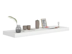 Prateleira| Prateleiras parede suspensas 4 pcs 80x23,5x3,8cm MDF PT527300 Branco