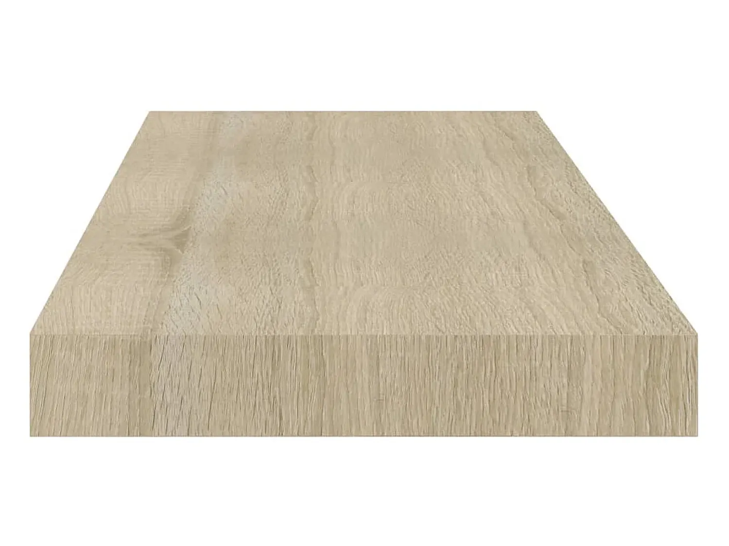Prateleiras parede suspensas 2 pcs 60x23,5x3,8 cm MDF carvalho PT661961^ Prateleira
