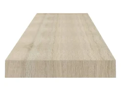 Sale Prateleiras parede suspensas 4 pcs 120x23,5x3,8cm MDF carvalho PT433143 Castanho