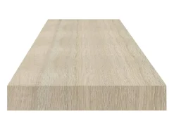 Prateleira| Prateleiras parede suspensas 4 pcs 90x23,5x3,8cm MDF carvalho PT911355 Castanho