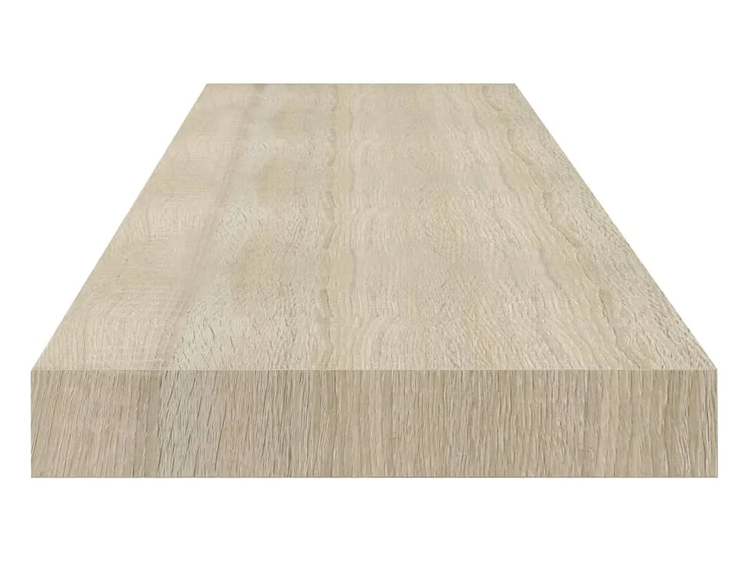 Prateleira| Prateleiras parede suspensas 4 pcs 90x23,5x3,8cm MDF carvalho PT911355 Castanho