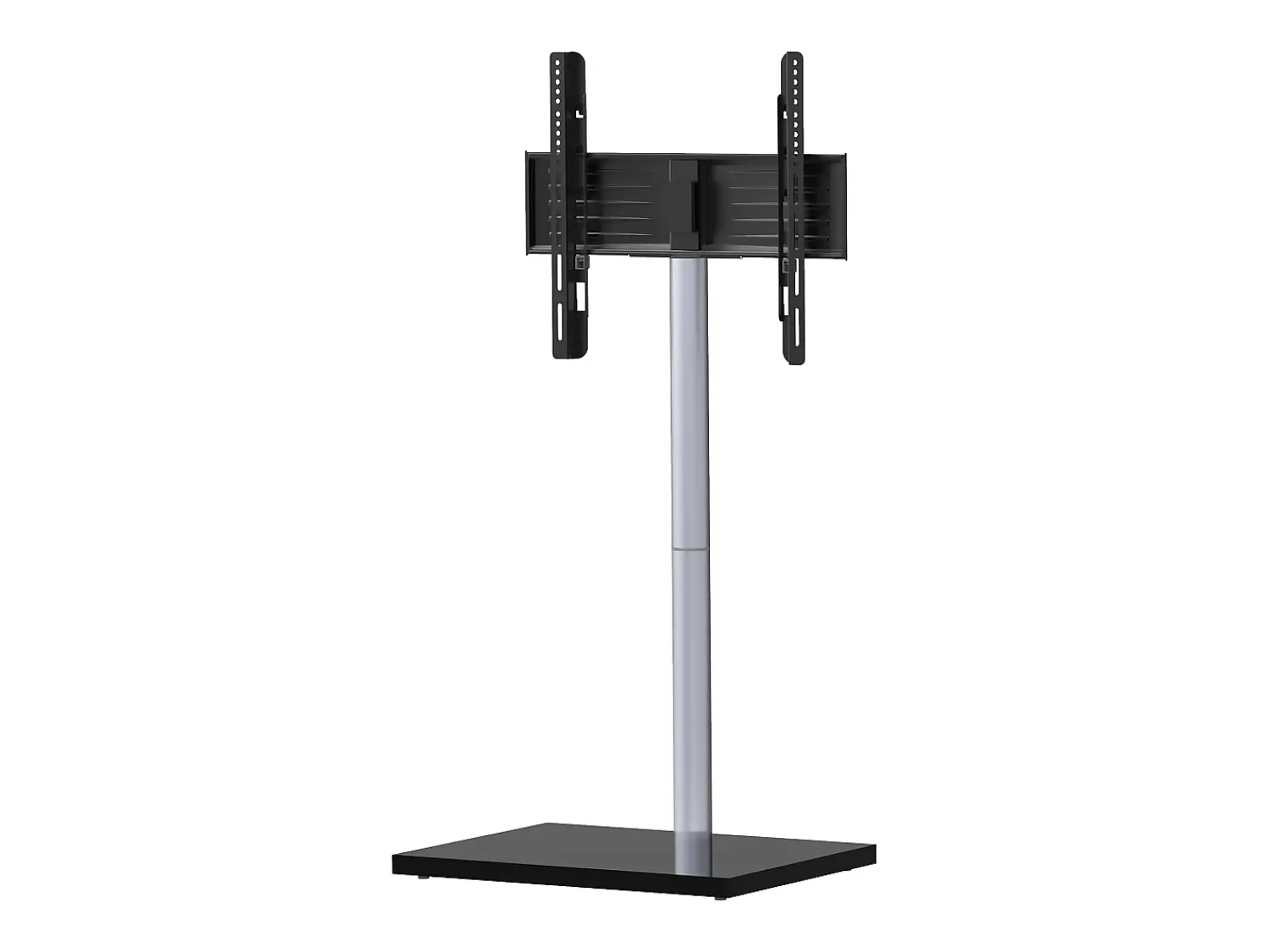 Móvel De Tv*VCM Pés de suporte de TV Nalano Preto A. 100 x L. 60 x P. 45 cm Multicor